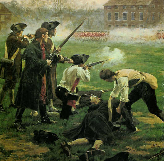 The Battle of Lexington, April 19, 1775 - Providence Foundation